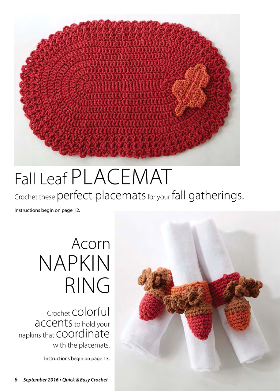 Quick & Easy Crochet Preview Pages