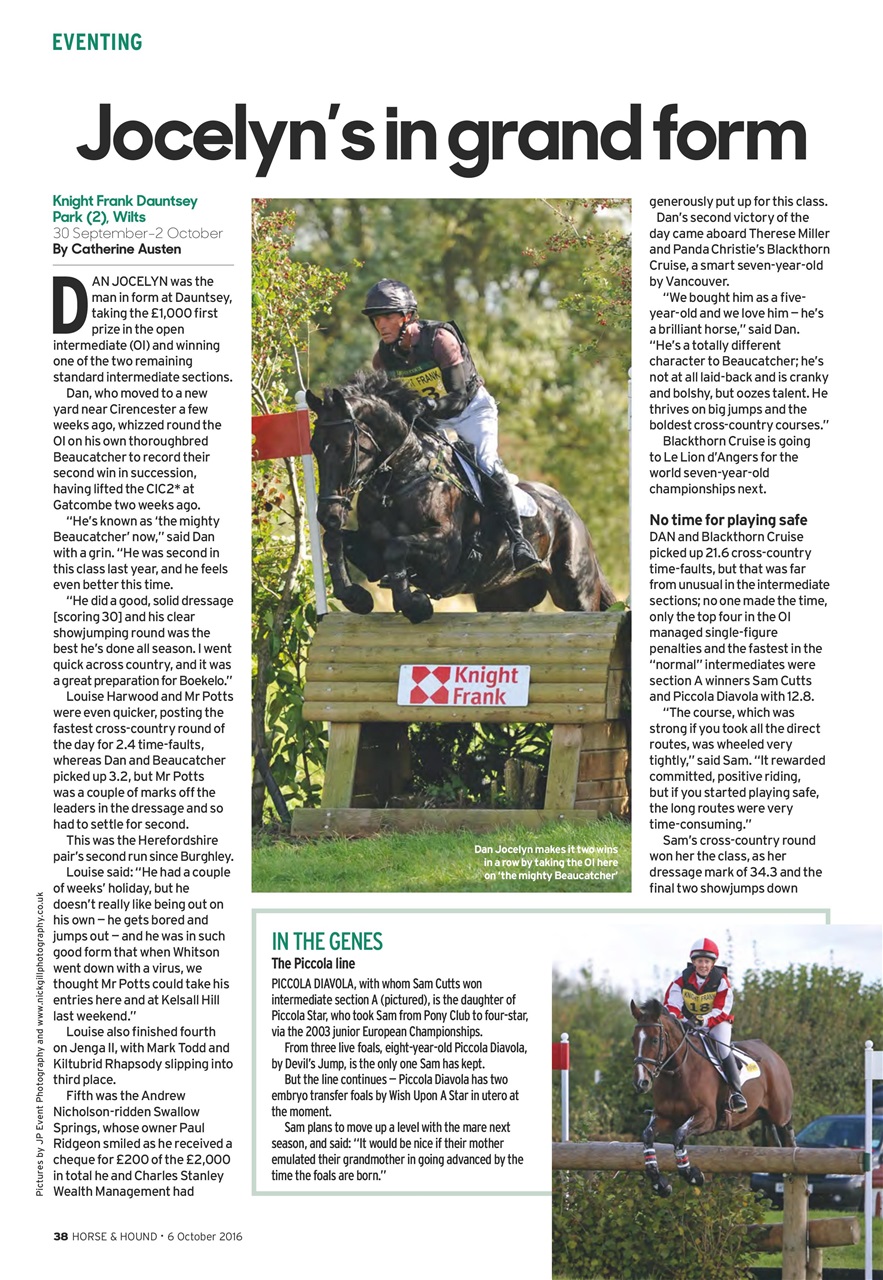 Horse & Hound Preview Pages