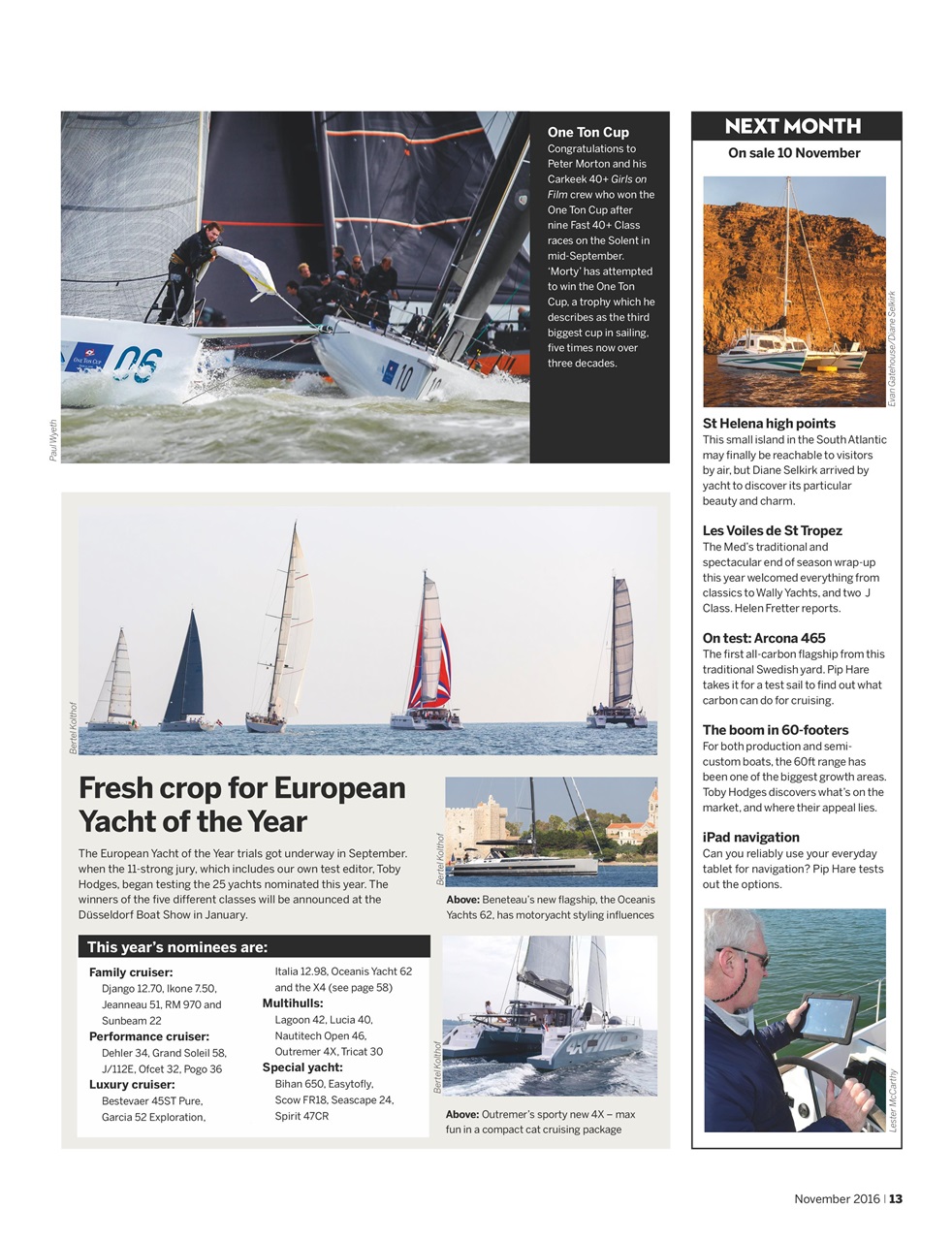 Yachting World Preview Pages
