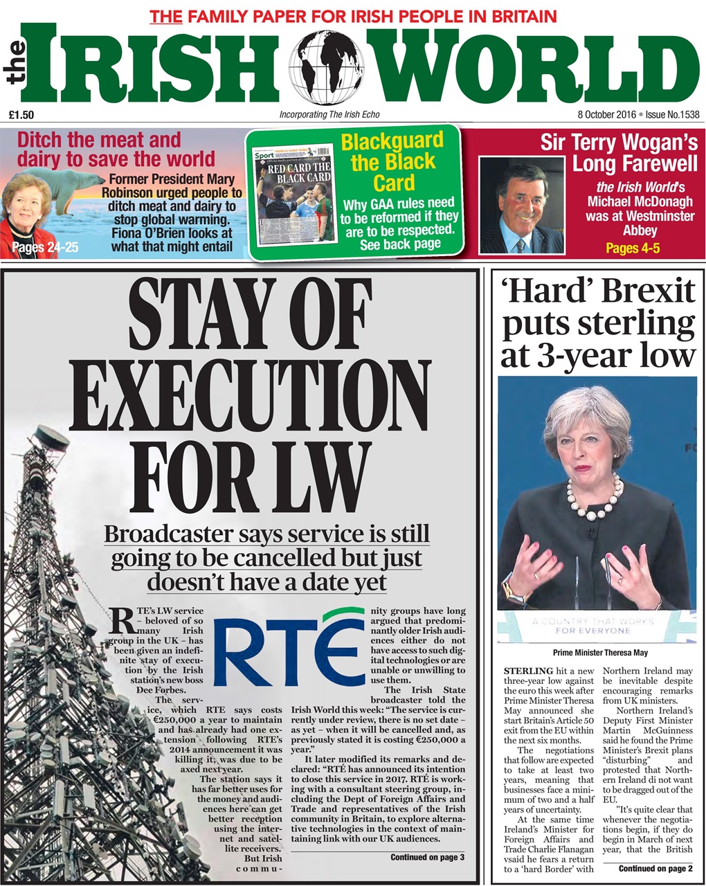 Irish World Preview Pages