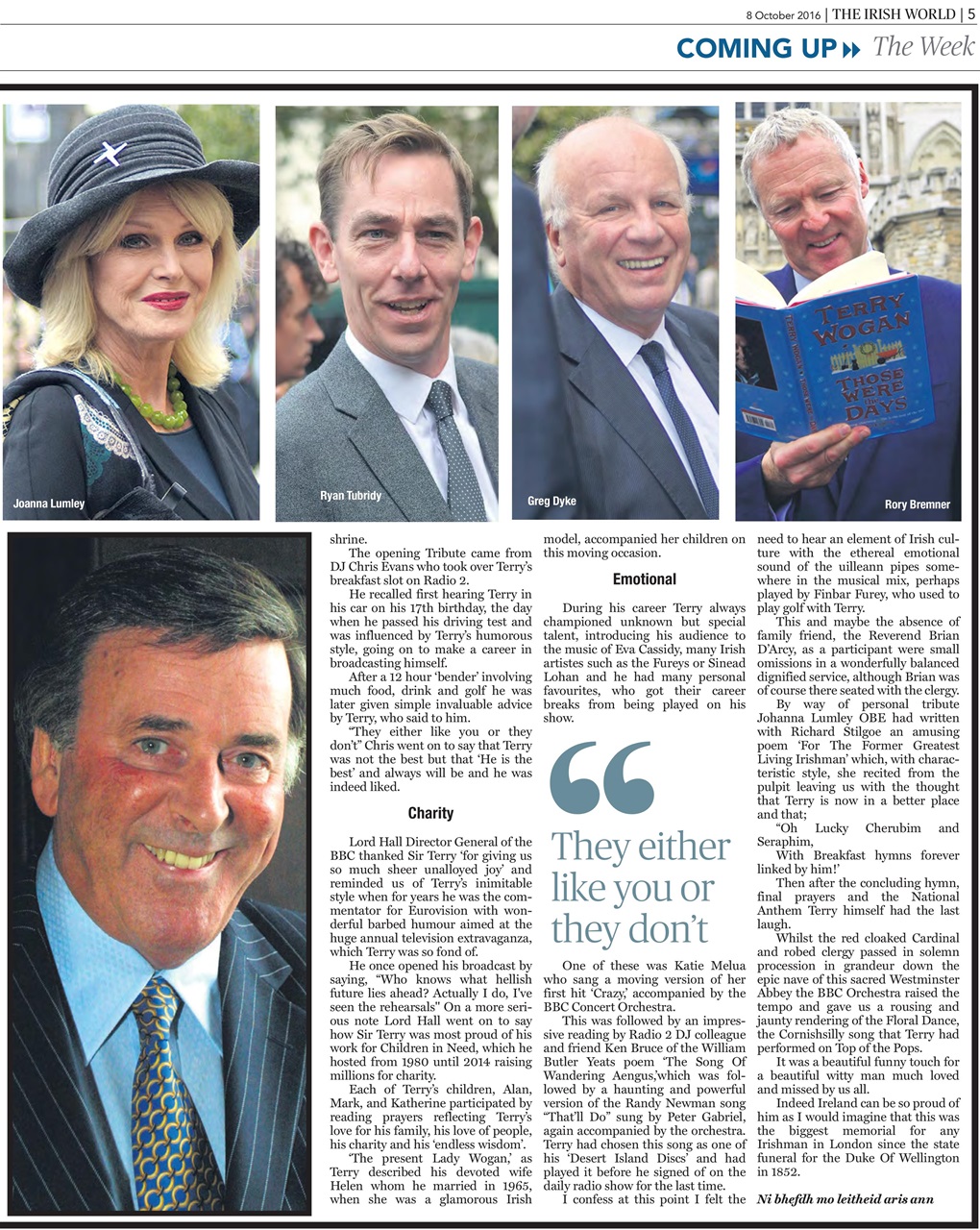 Irish World Preview Pages