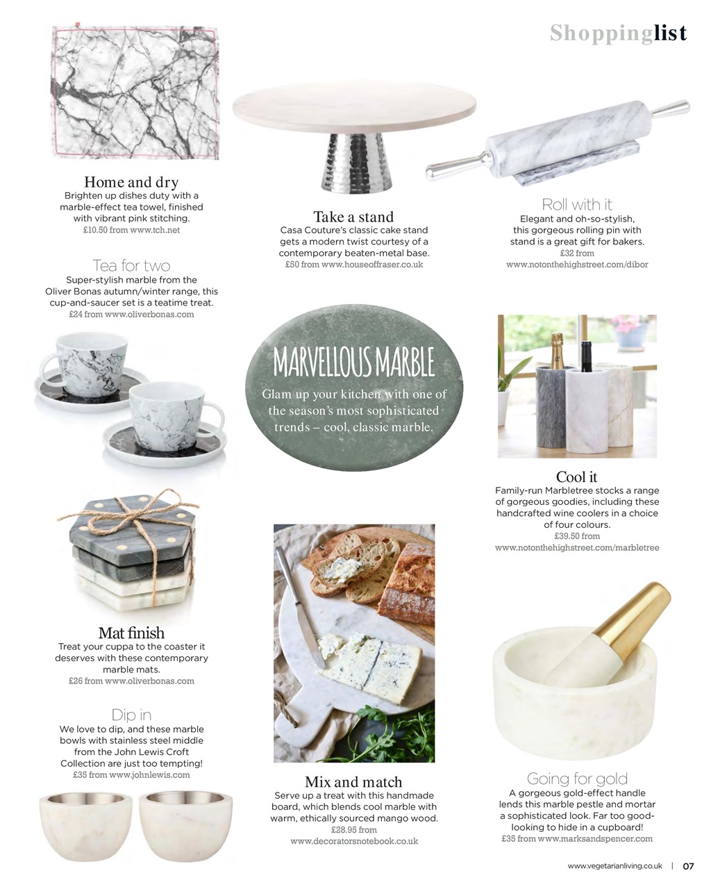 Vegetarian Living Preview Pages