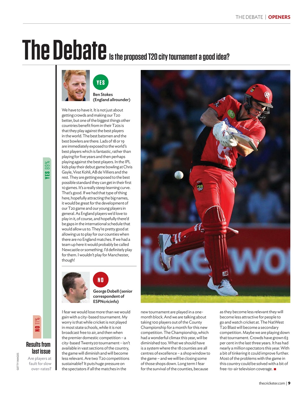 The Cricketer Magazine Preview Pages