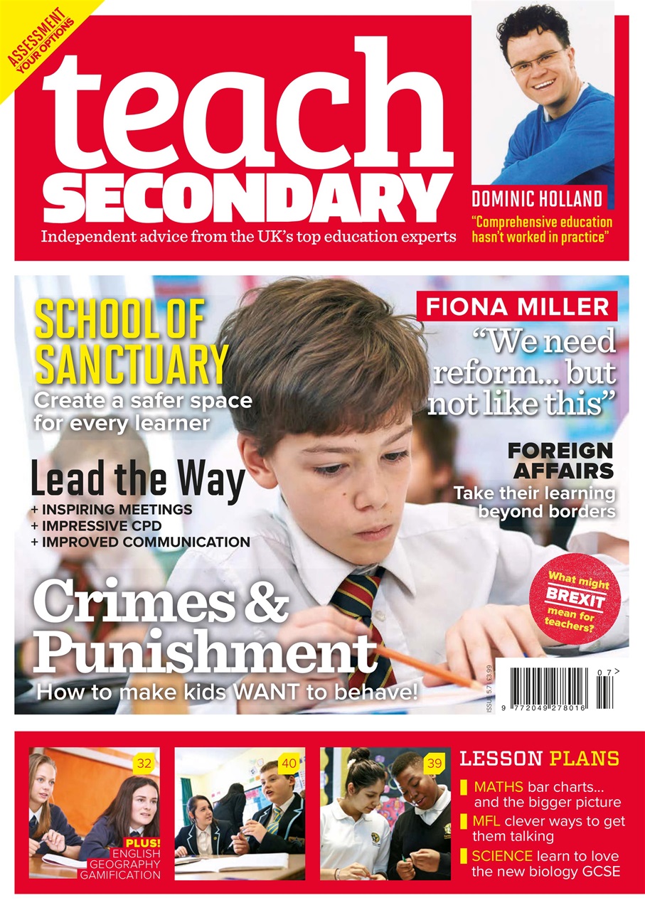 Teach Secondary Preview Pages