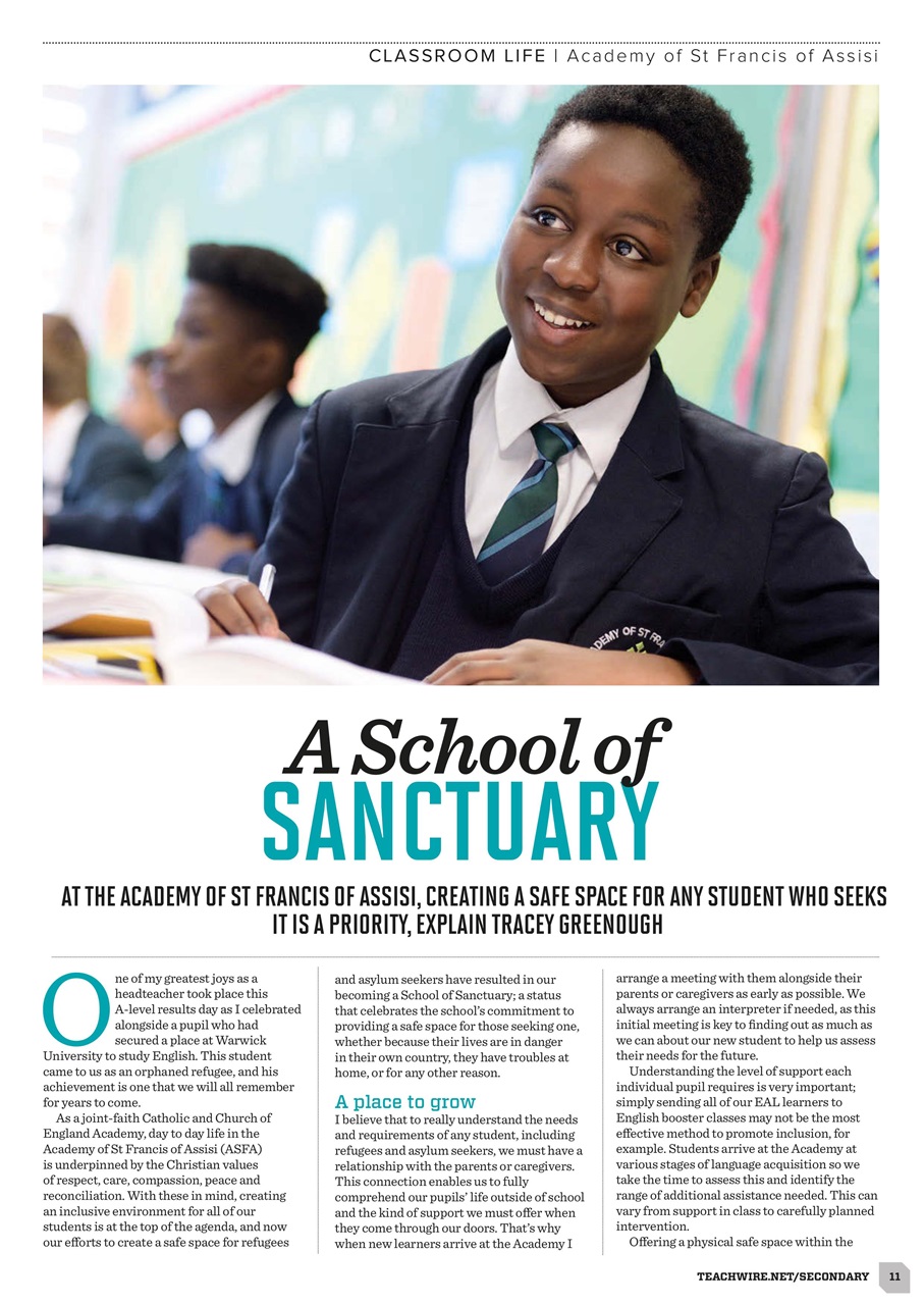 Teach Secondary Preview Pages