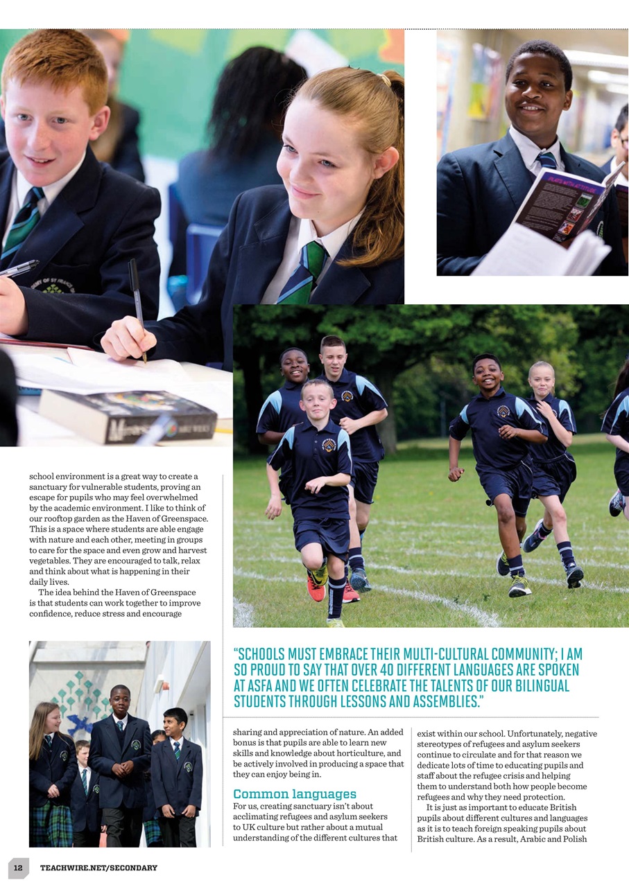 Teach Secondary Preview Pages