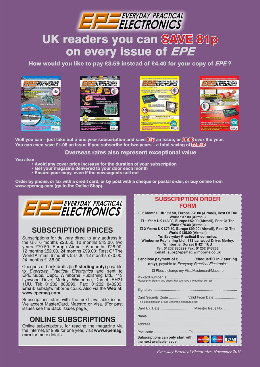 Practical Electronics Preview Pages