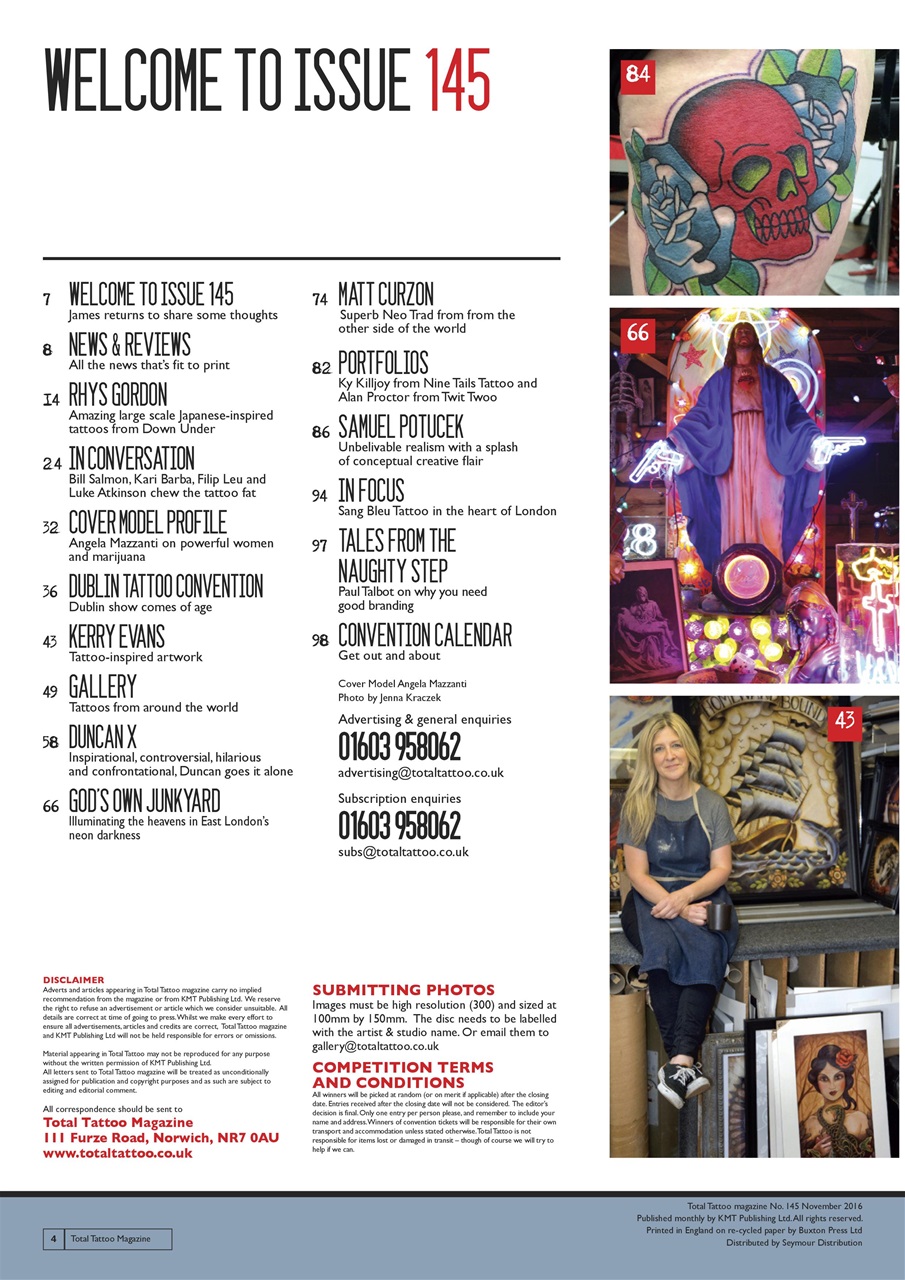 Total Tattoo Preview Pages