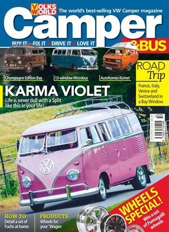 VW Camper issue November 2016 - Karma Violet