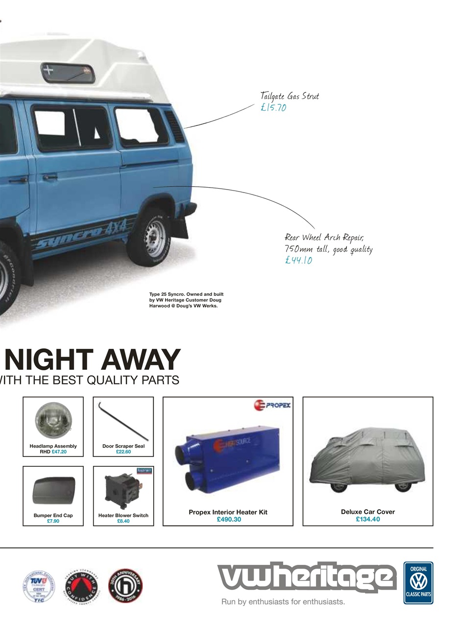 VW Camper Preview Pages