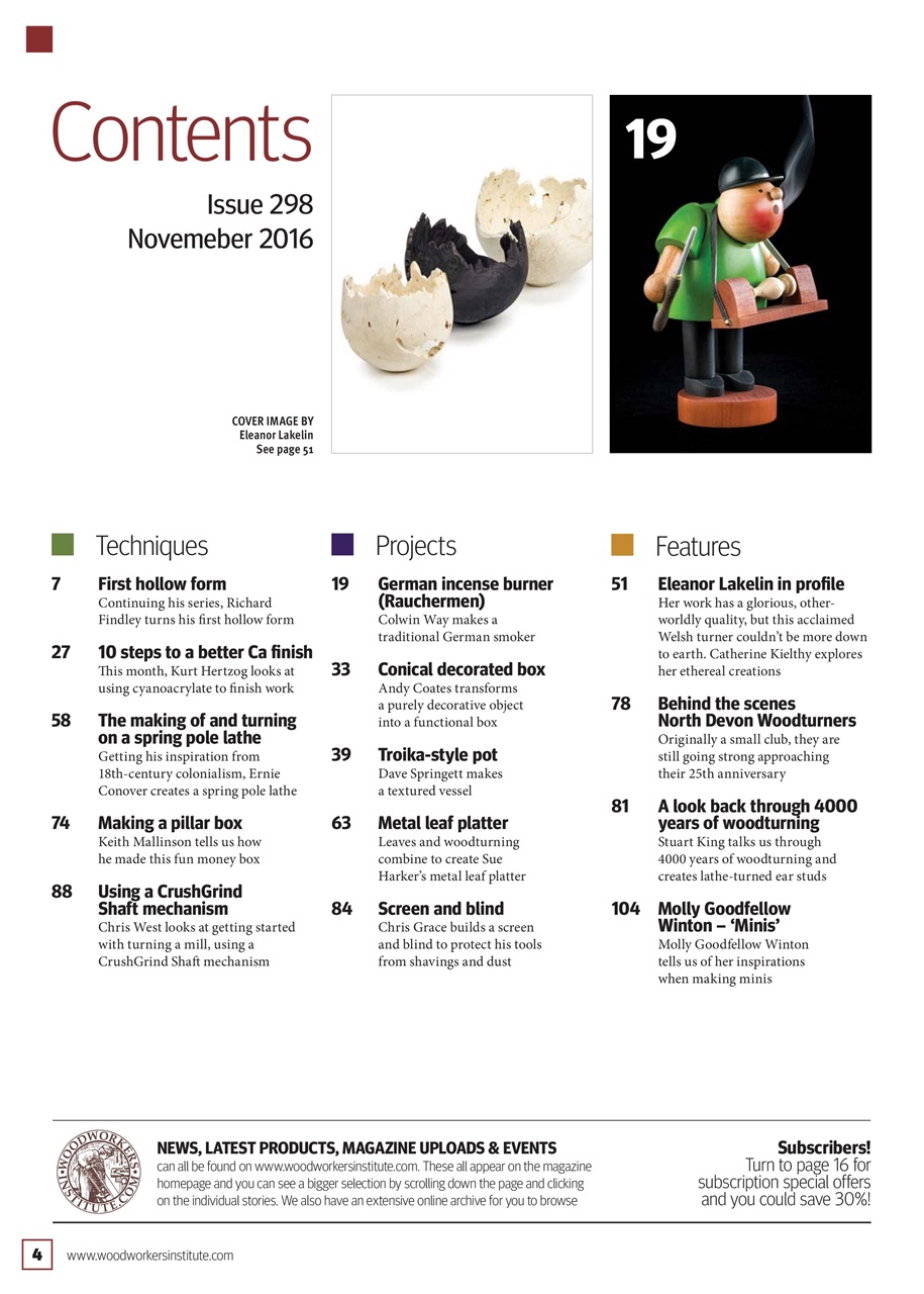 Woodturning Preview Pages