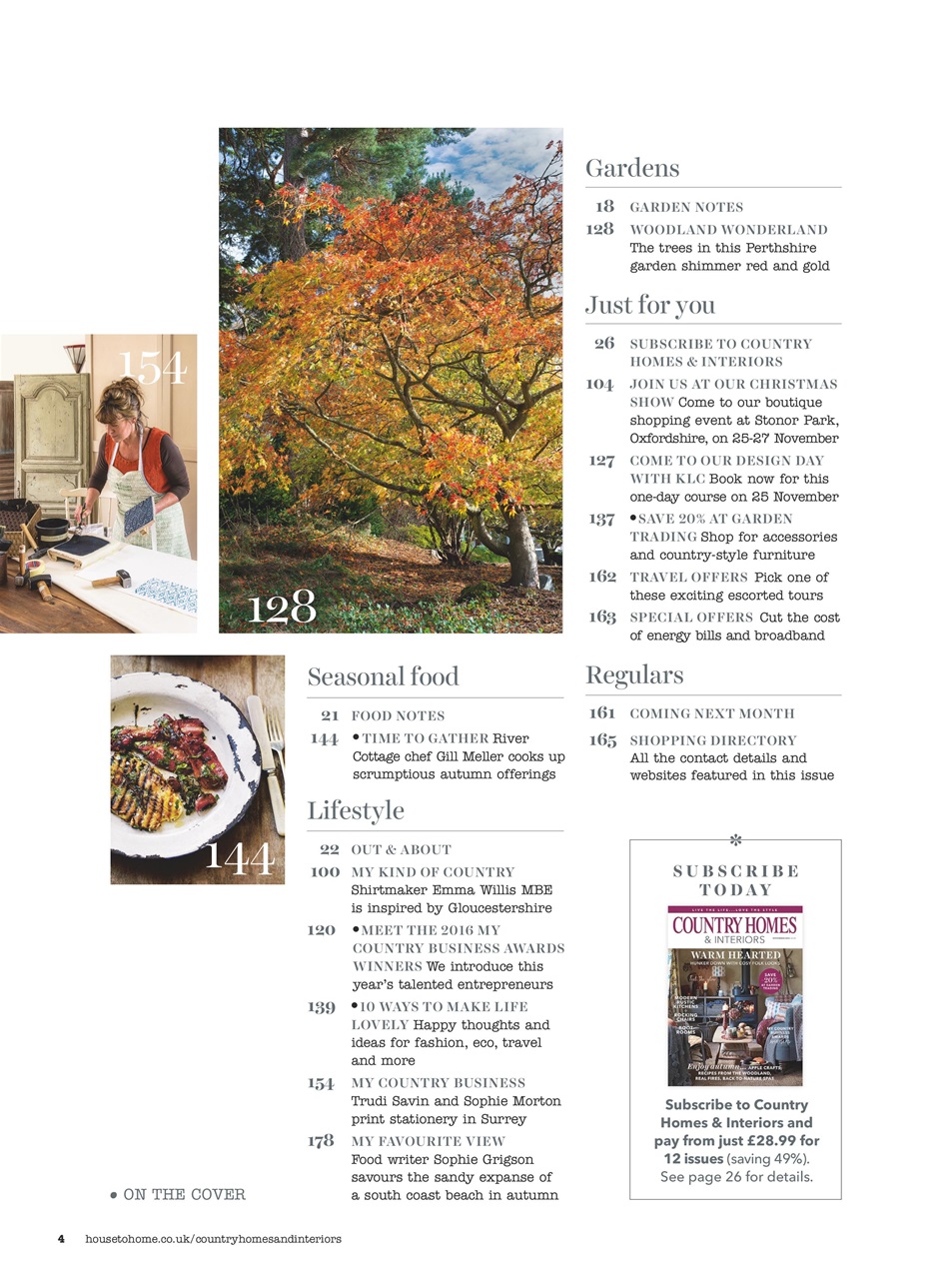 Country Homes & Interiors Preview Pages