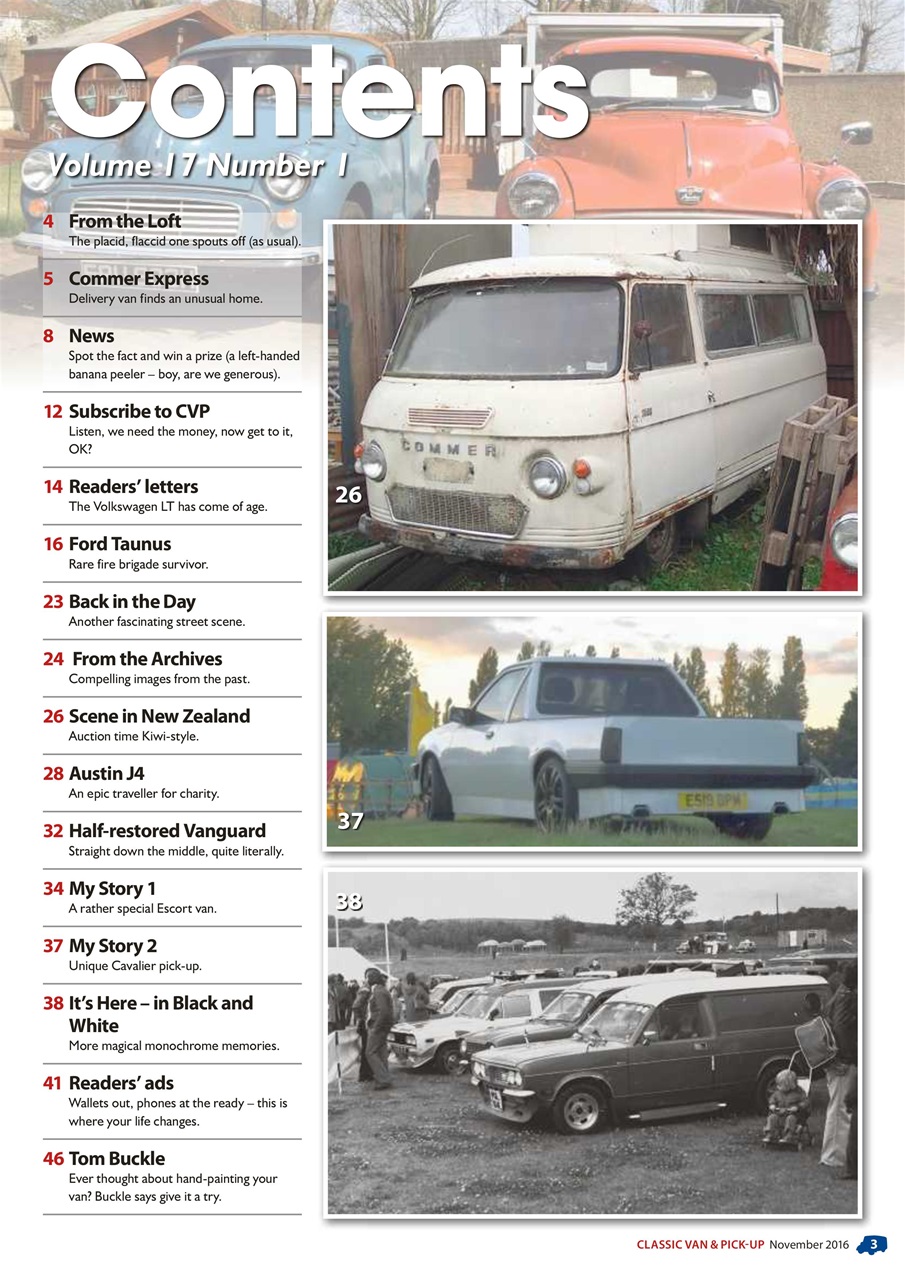 Classic Van & Pick-up Preview Pages