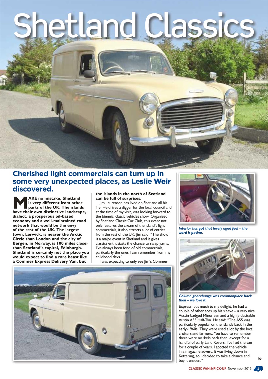 Classic Van & Pick-up Preview Pages