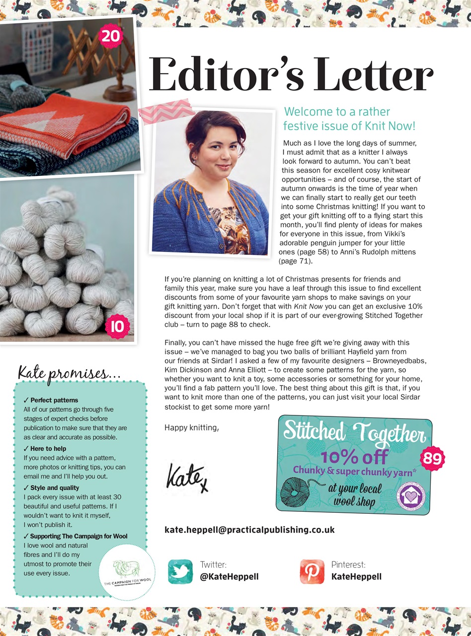 Knit Now Preview Pages