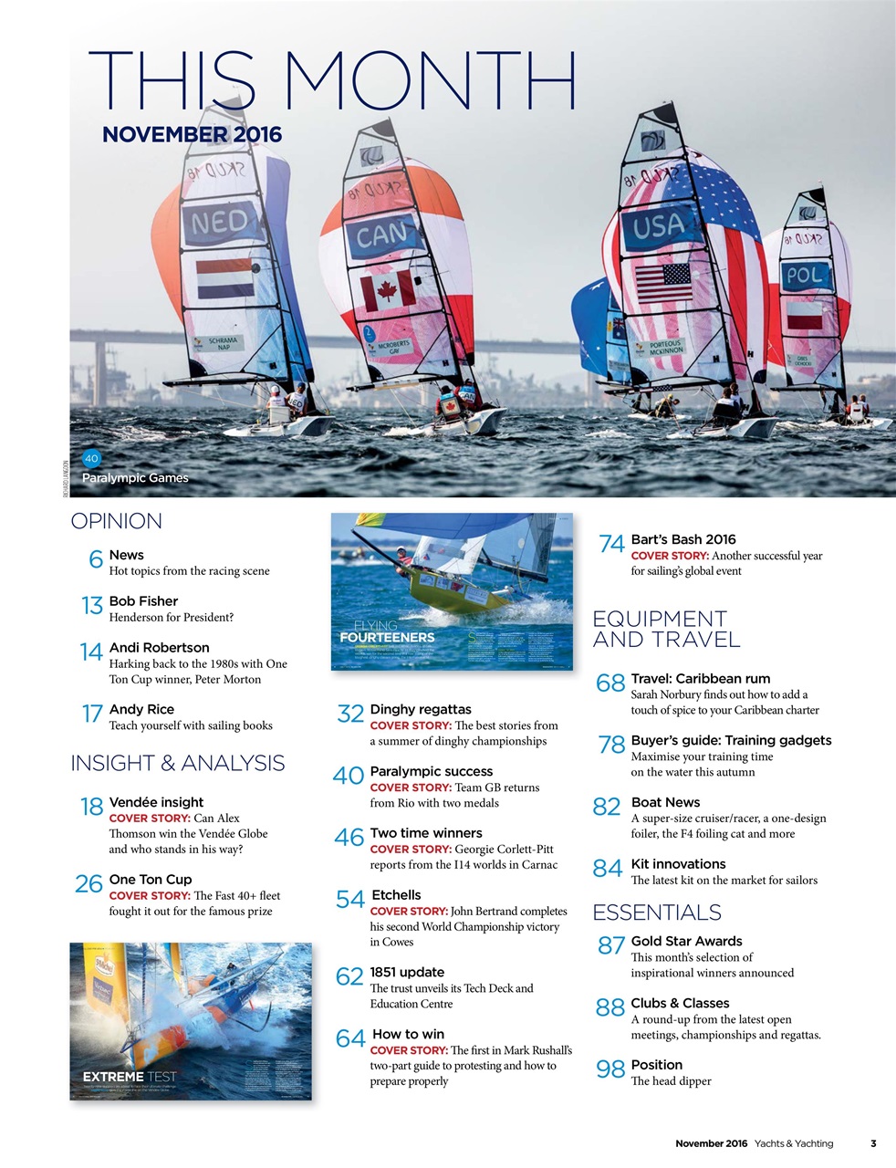 Yachts & Yachting Preview Pages