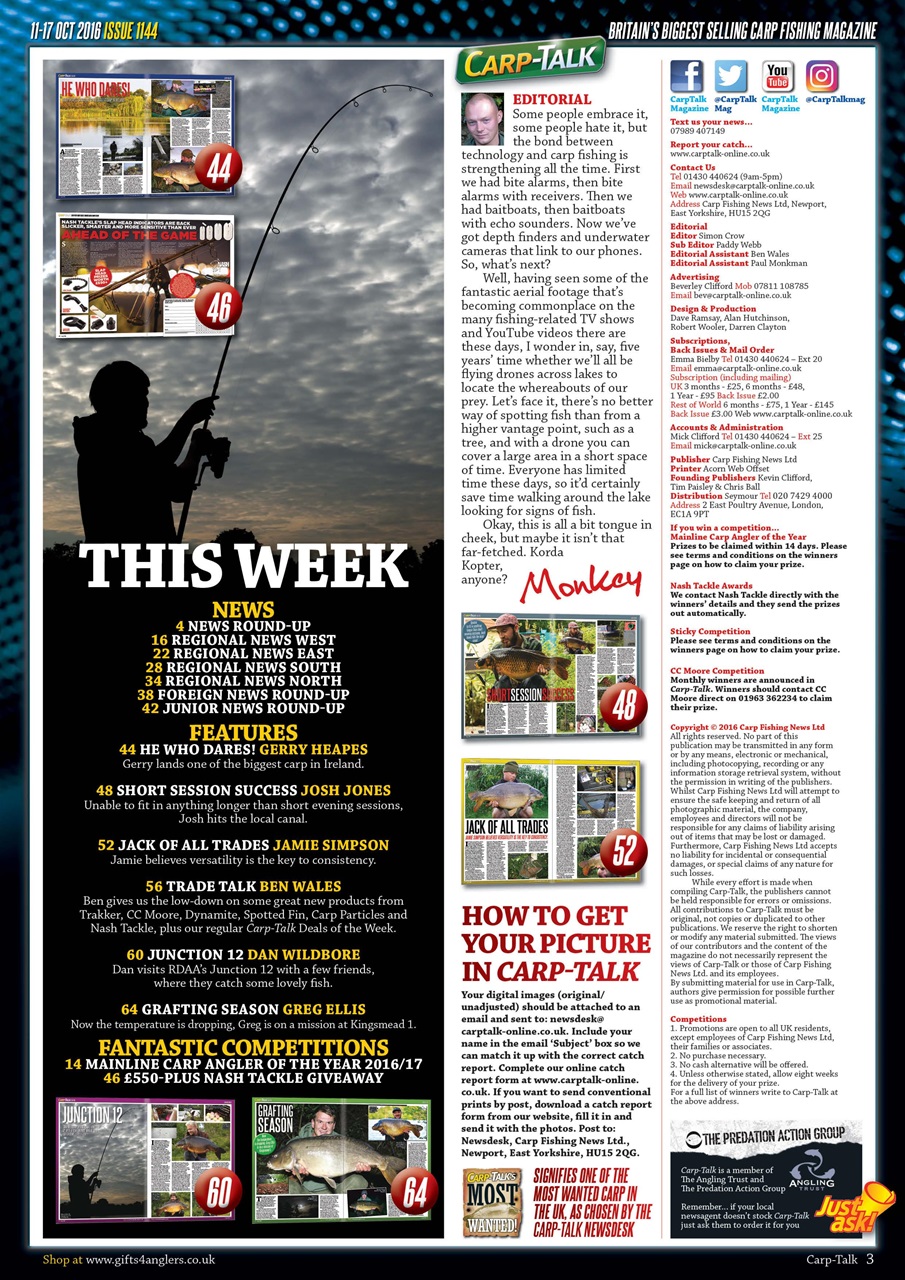 Carp-Talk Preview Pages