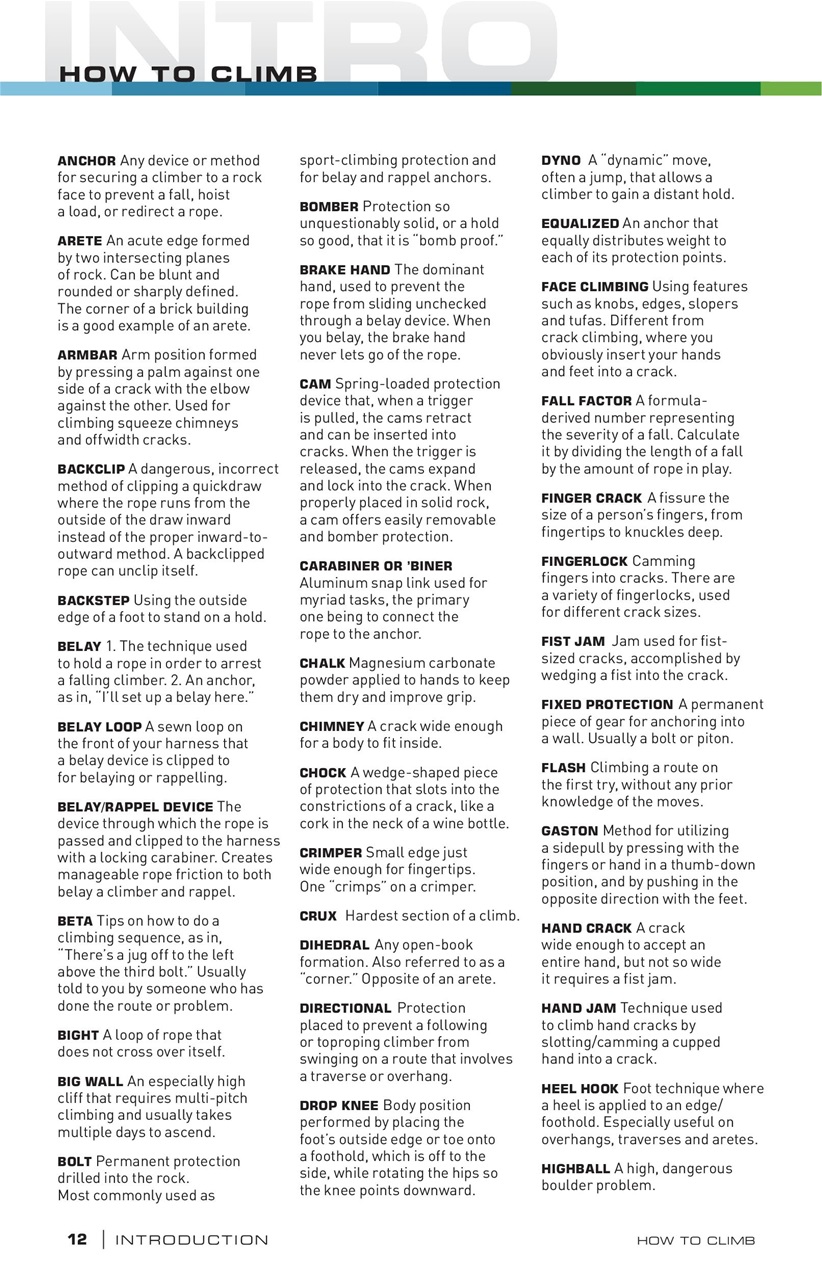 Rock and Ice Preview Pages