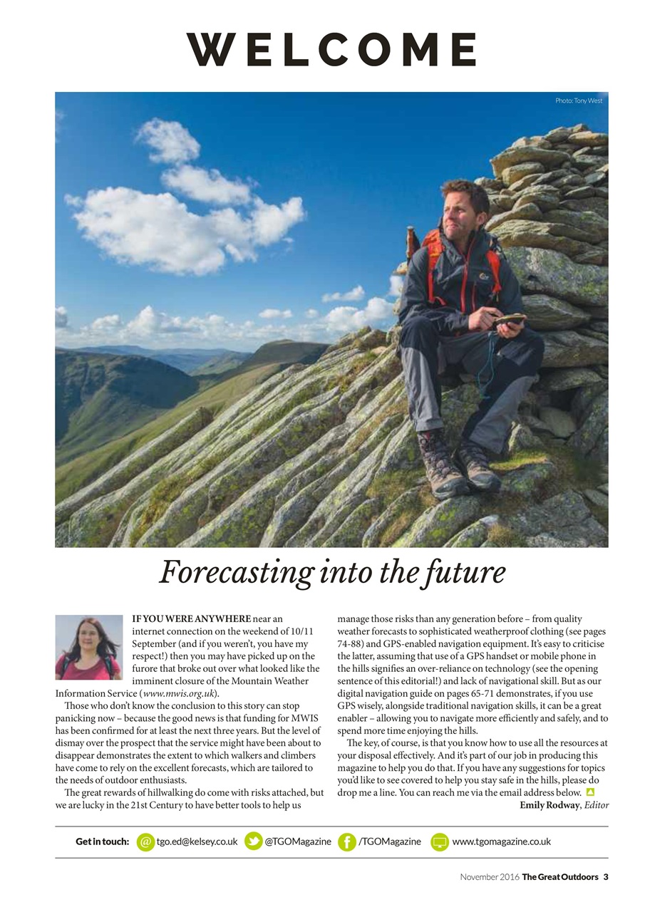TGO - The Great Outdoors Magazine Preview Pages