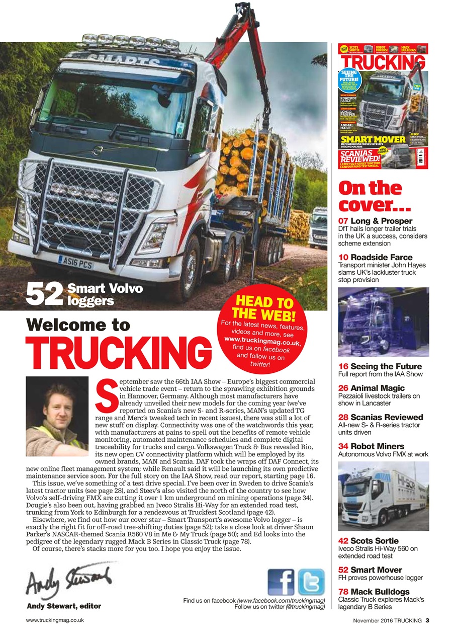 Trucking Magazine Preview Pages