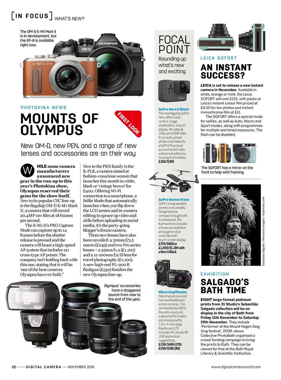 Digital Camera Magazine Preview Pages