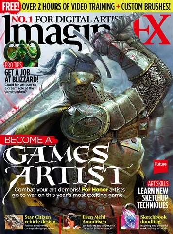 ImagineFX issue December 2016