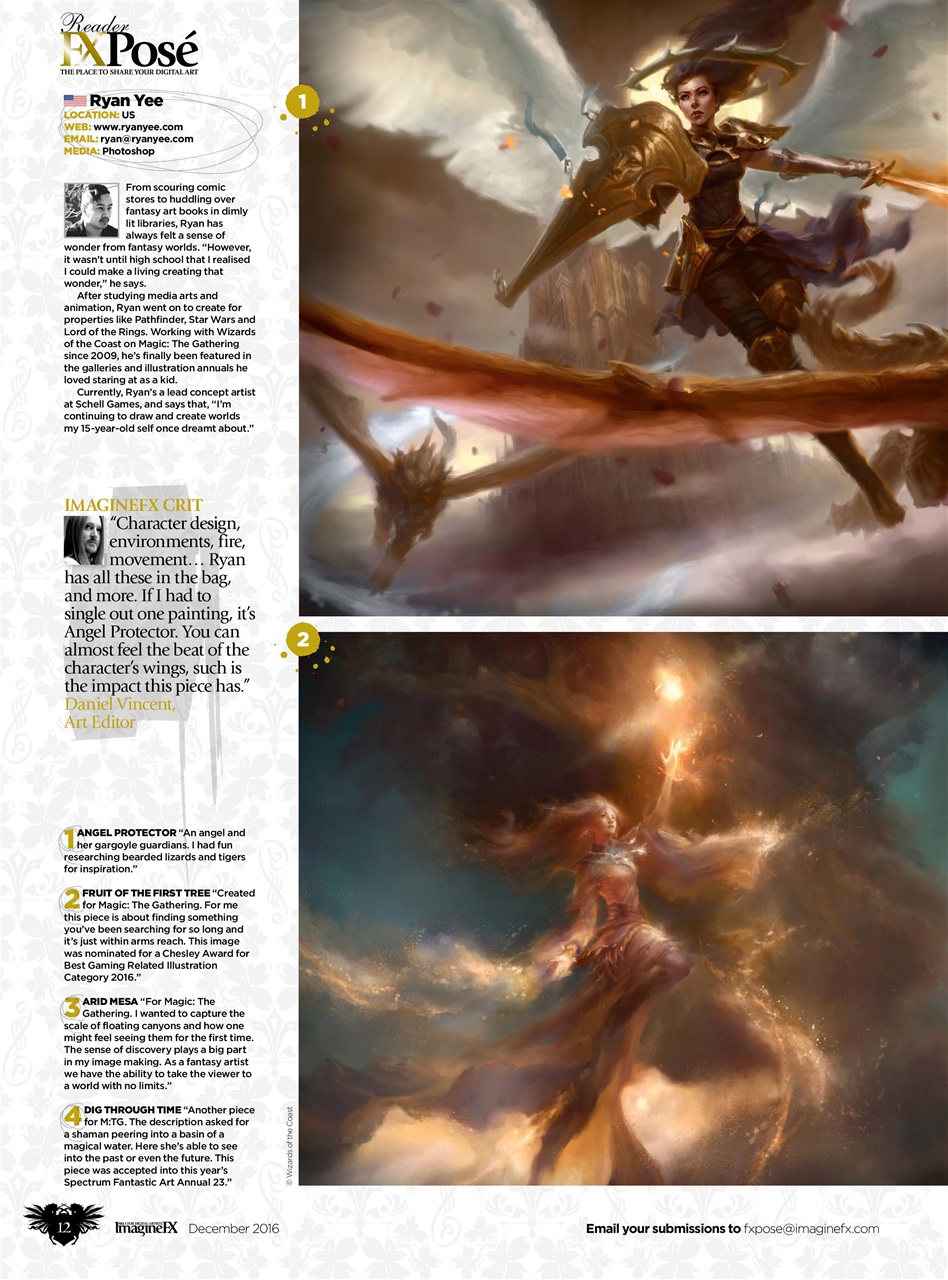 ImagineFX Preview Pages