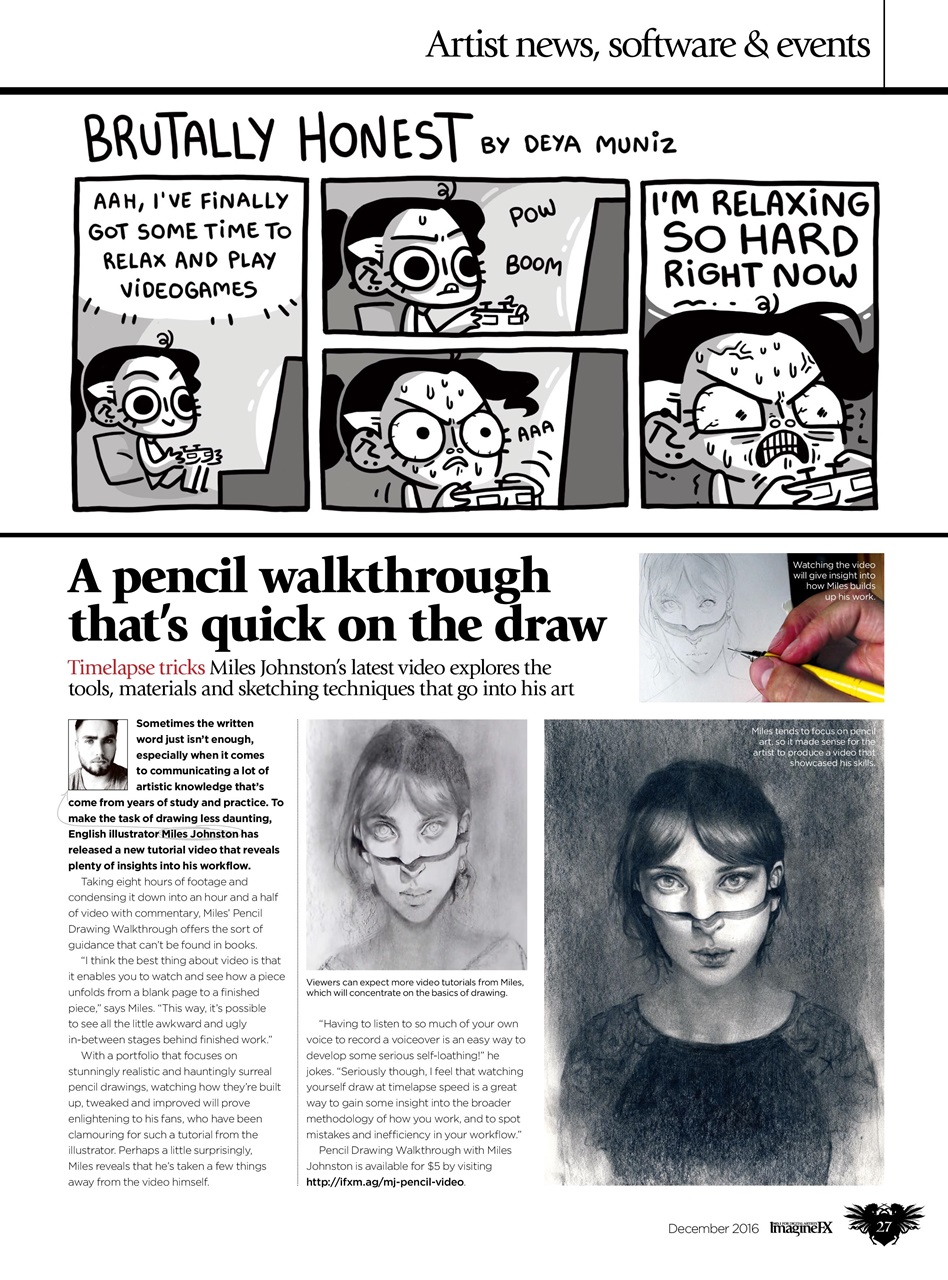 ImagineFX Preview Pages