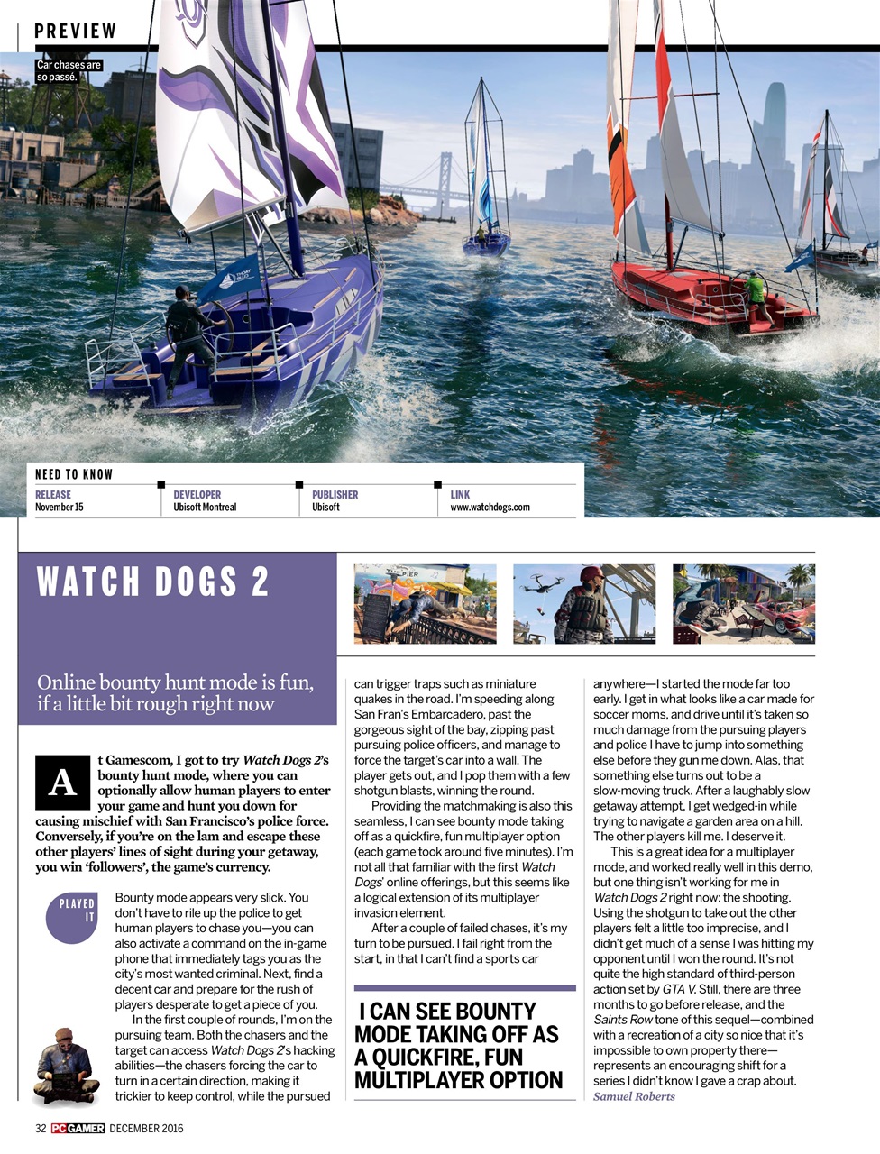 PC Gamer (US Edition) Preview Pages