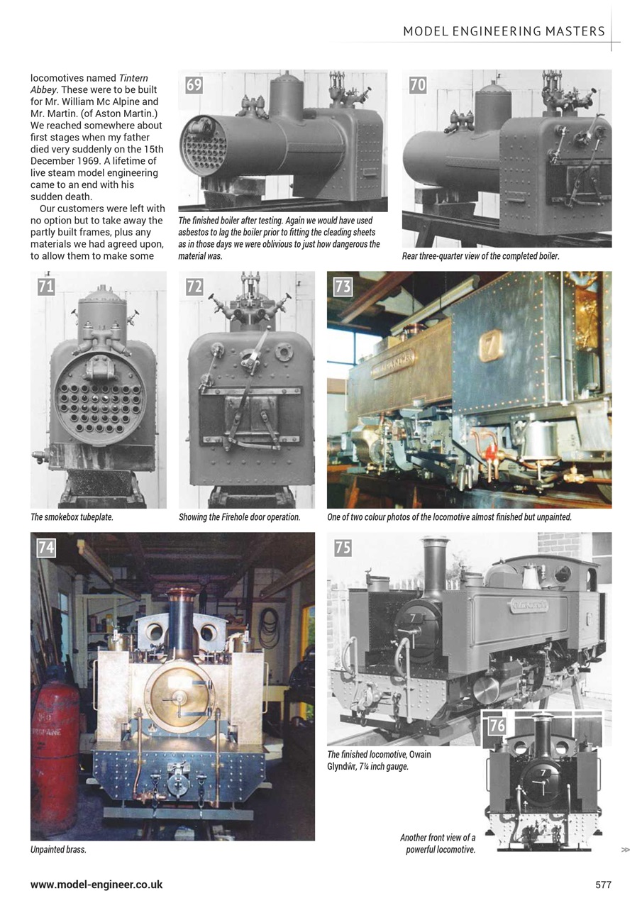 Model Engineer Preview Pages