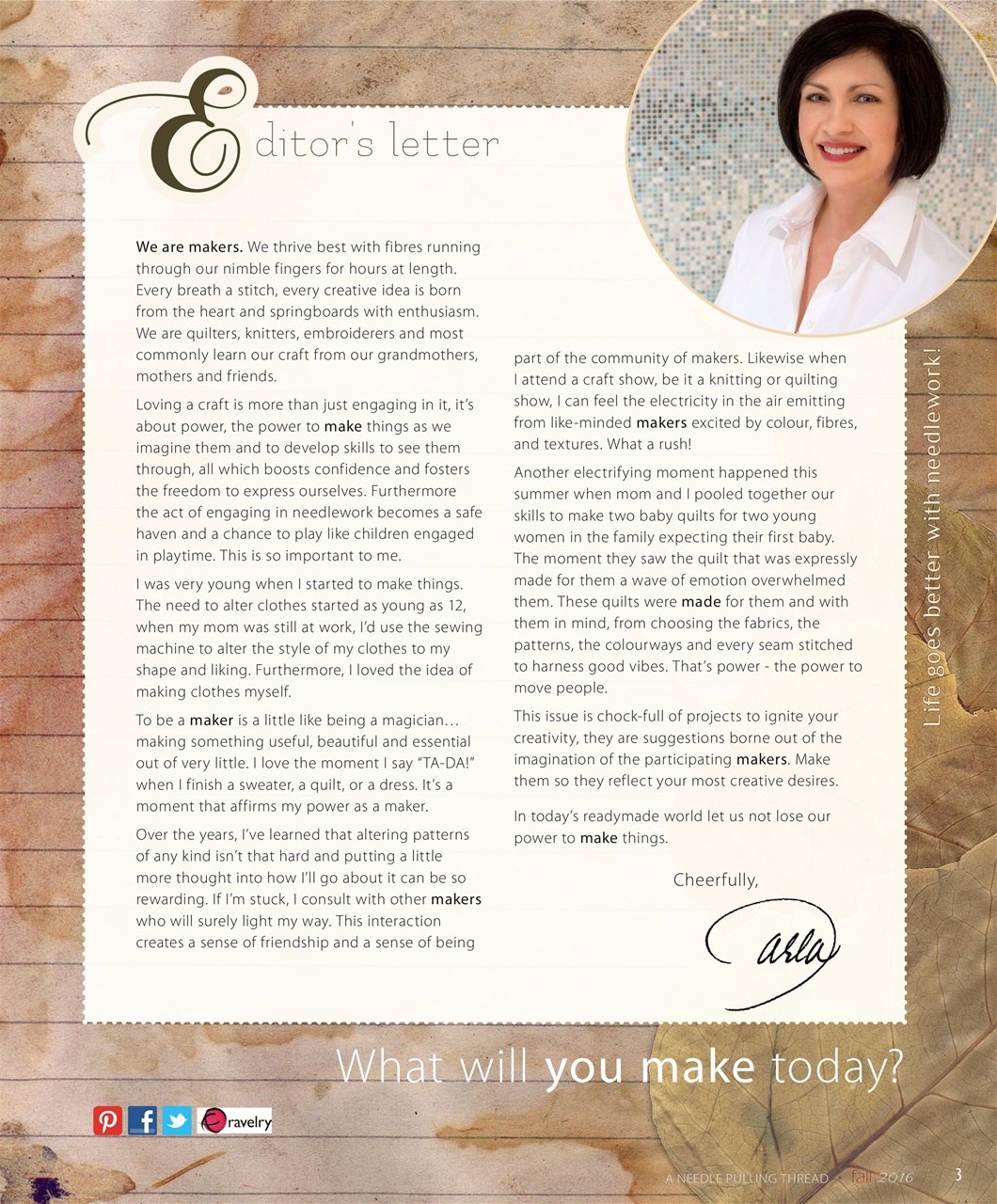 A Needle Pulling Thread Preview Pages