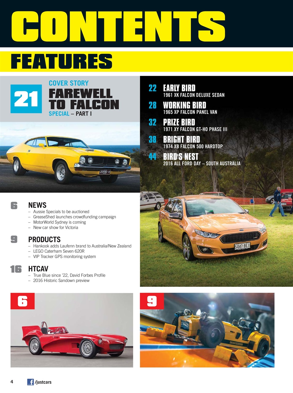 JUST CARS Preview Pages