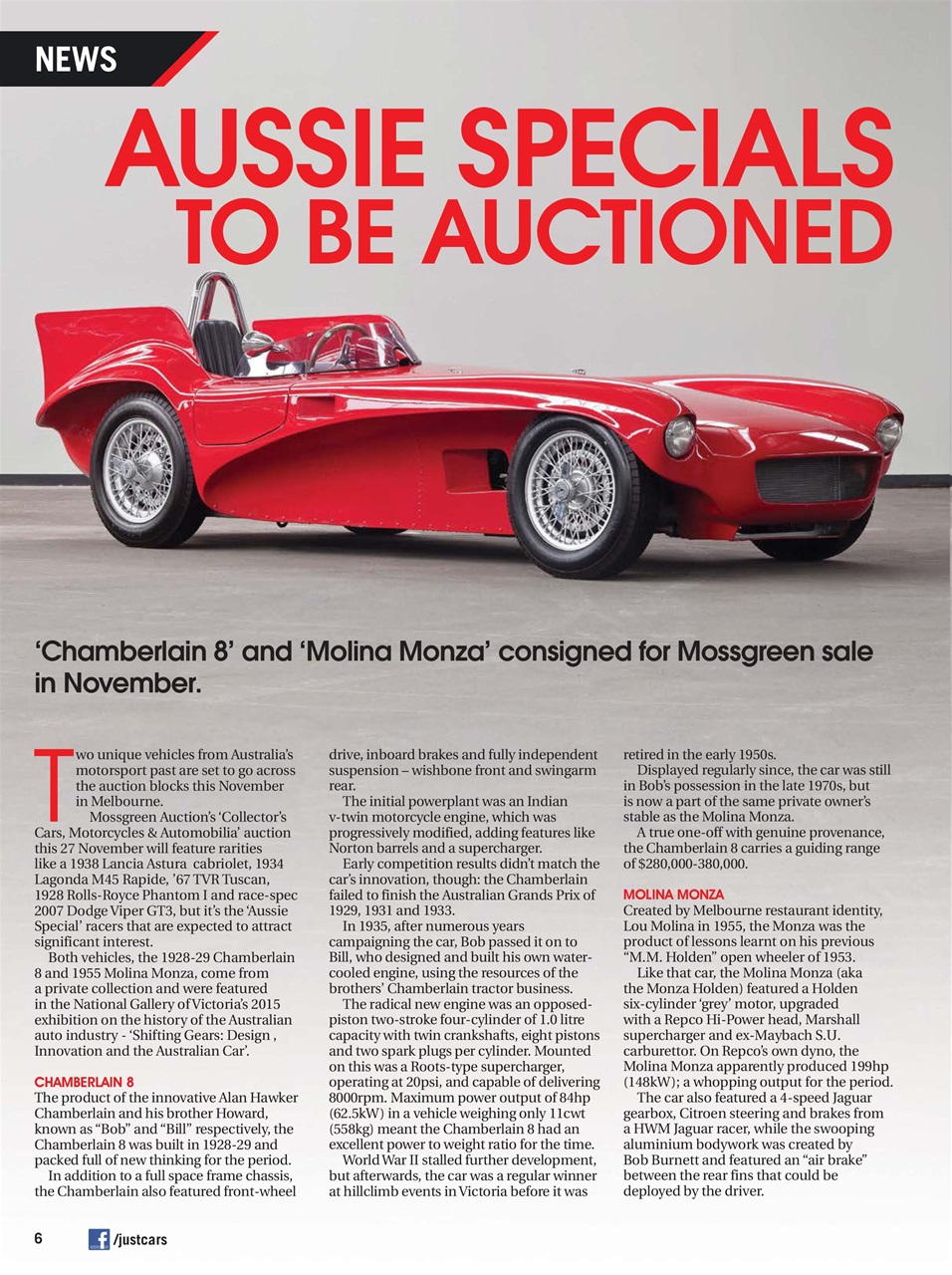 JUST CARS Preview Pages