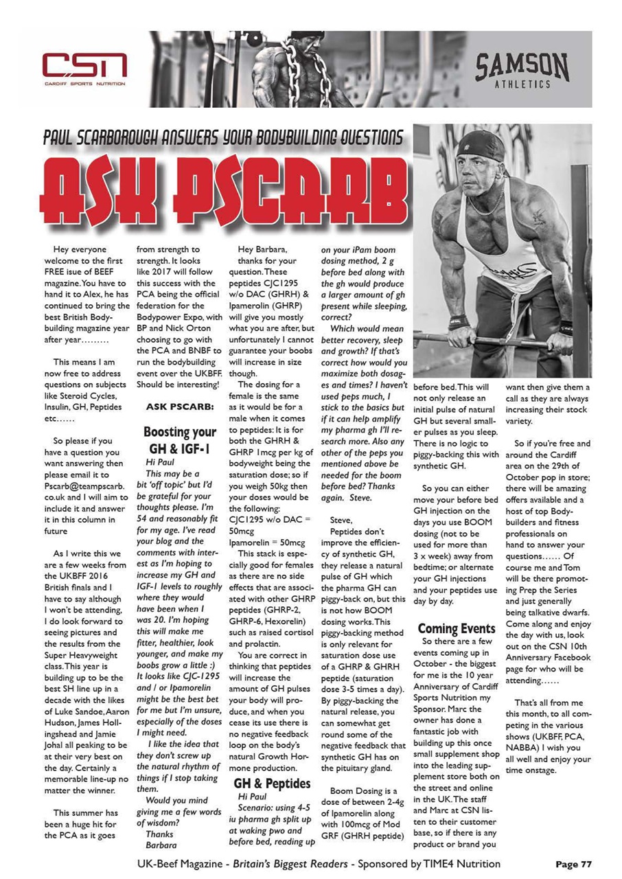 UK Beef Magazine Preview Pages