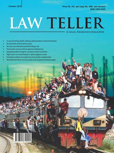 Lawteller – A Legal Awareness Magazine issue 