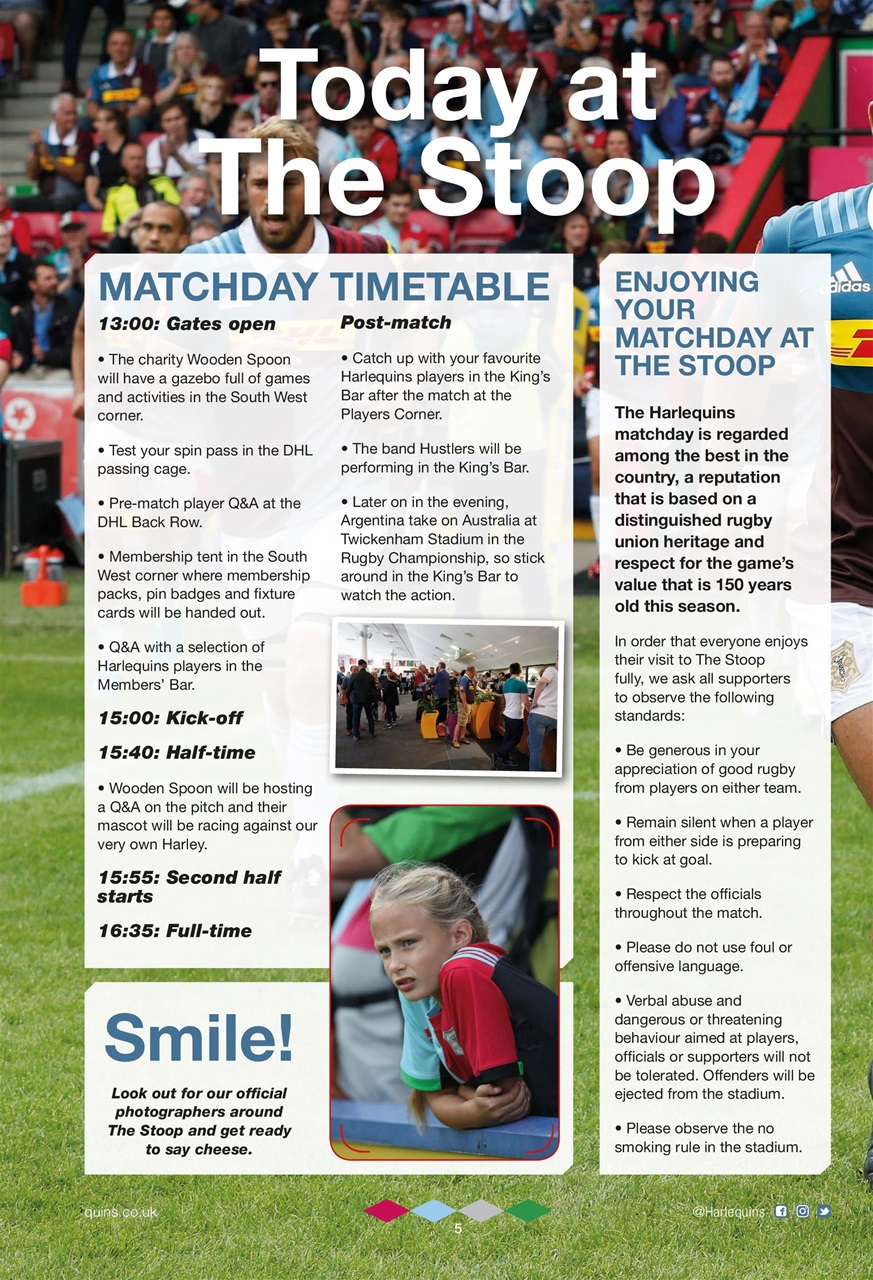 Harlequins Preview Pages