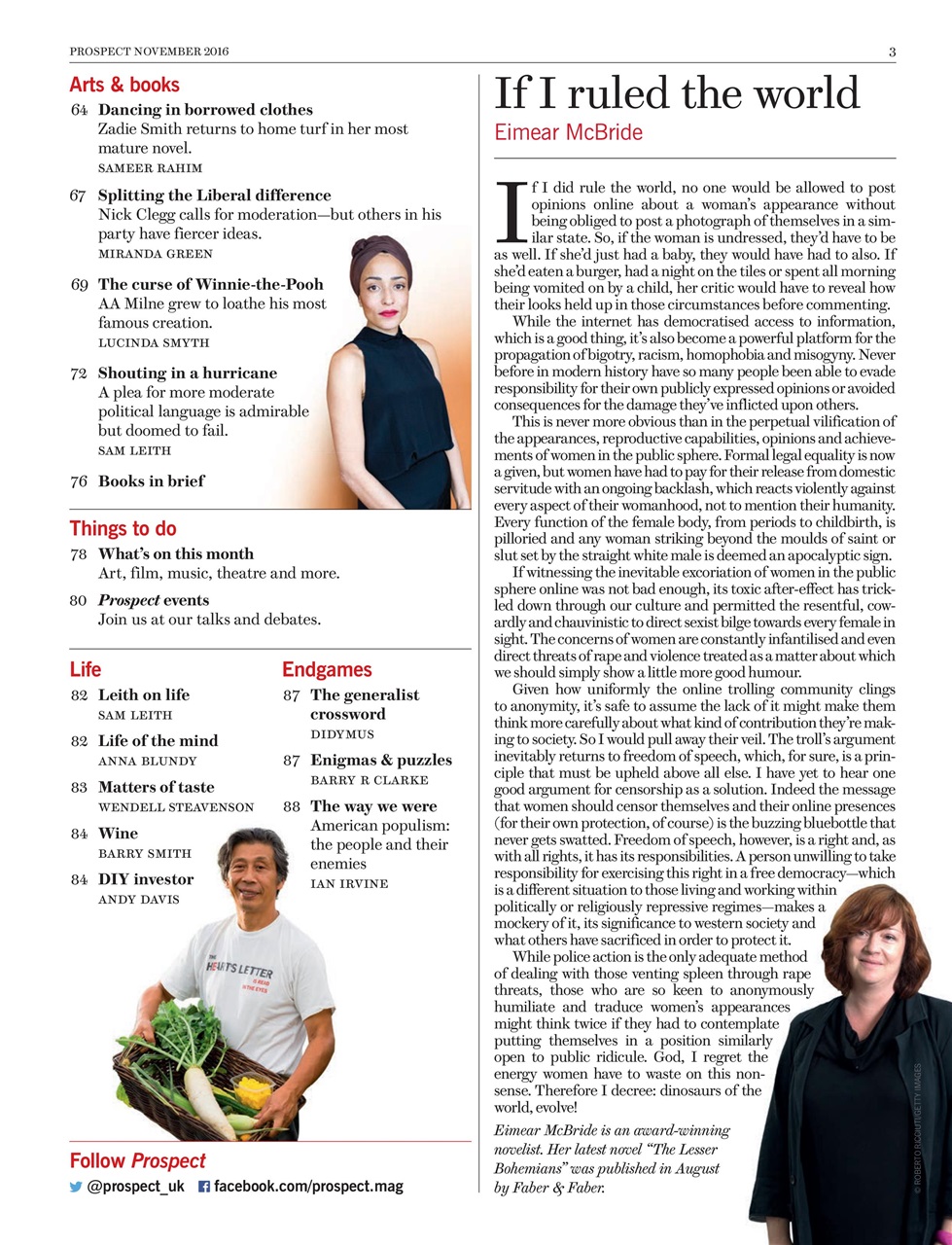 Prospect Magazine Preview Pages