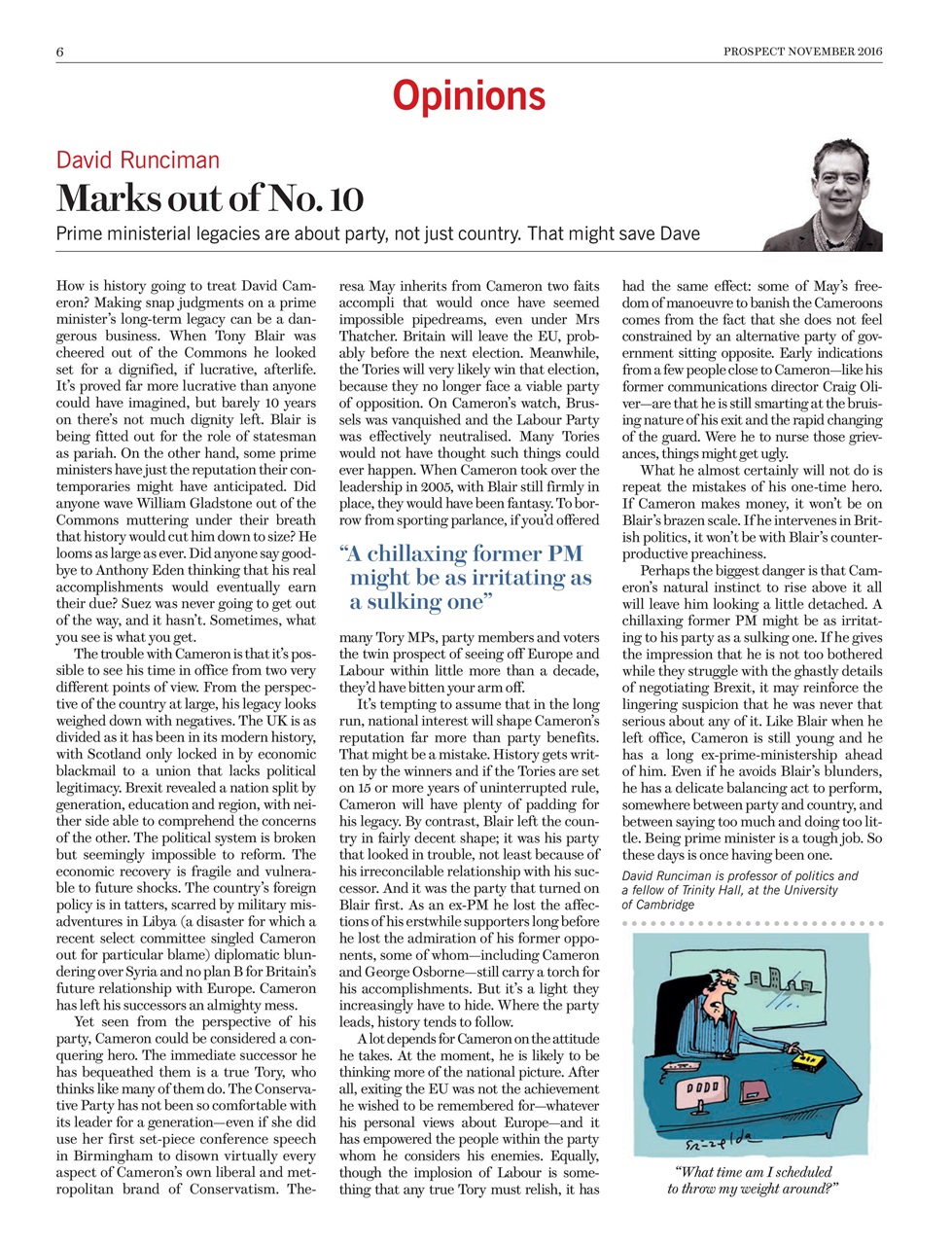 Prospect Magazine Preview Pages