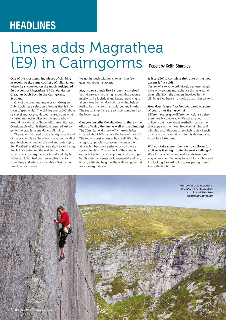 Climber Preview Pages