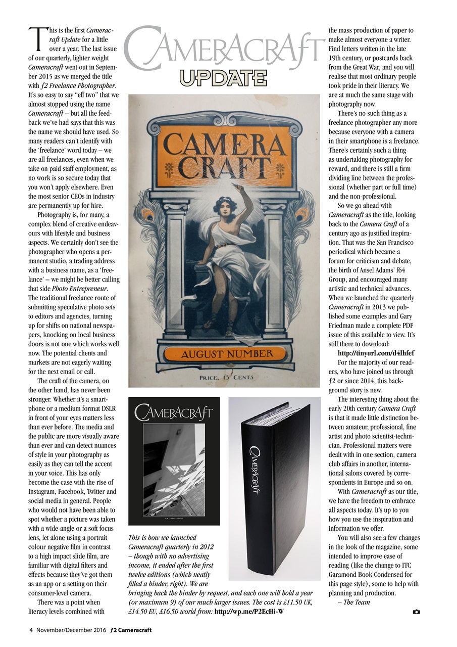 f2 Cameracraft Preview Pages