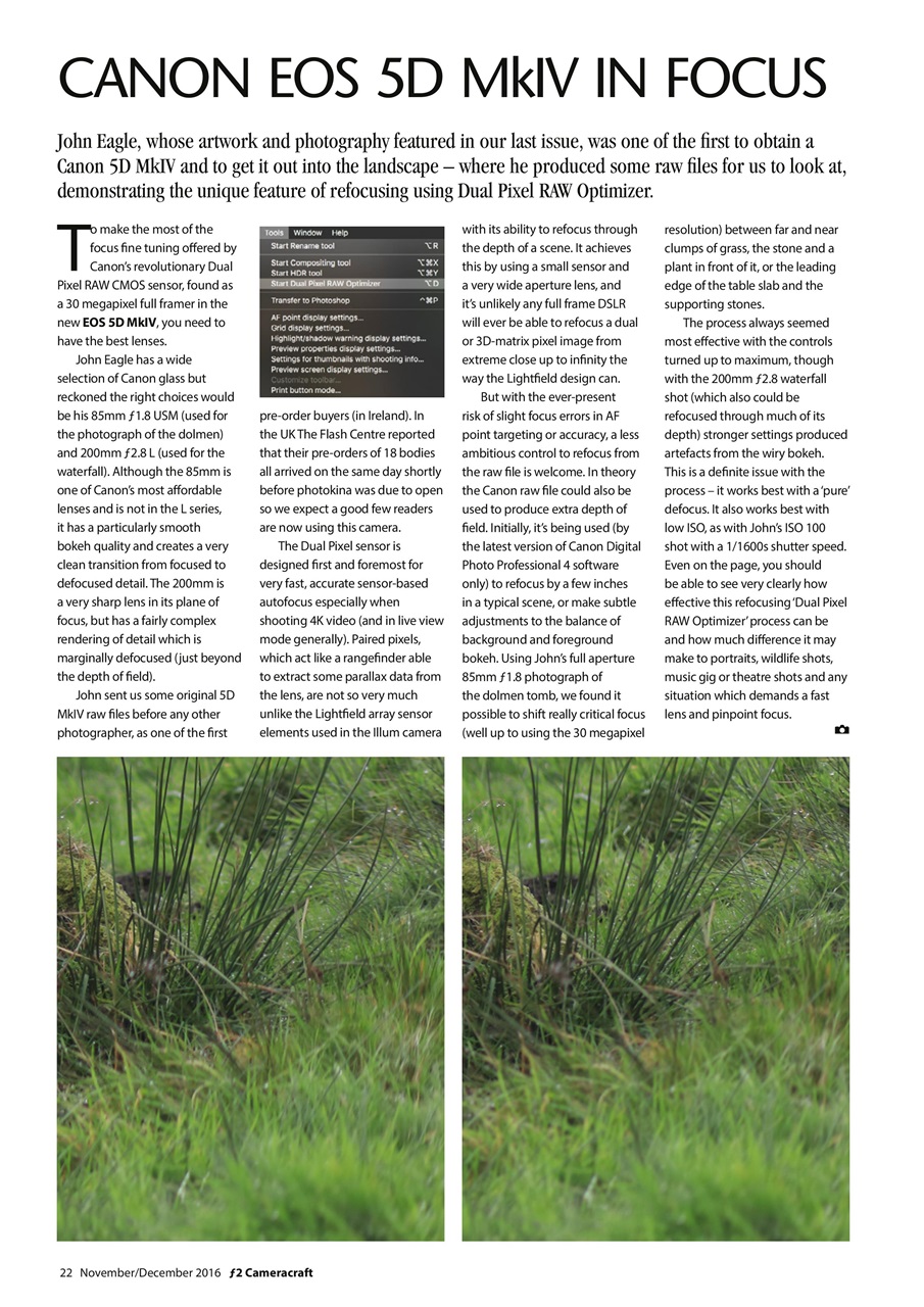 f2 Cameracraft Preview Pages