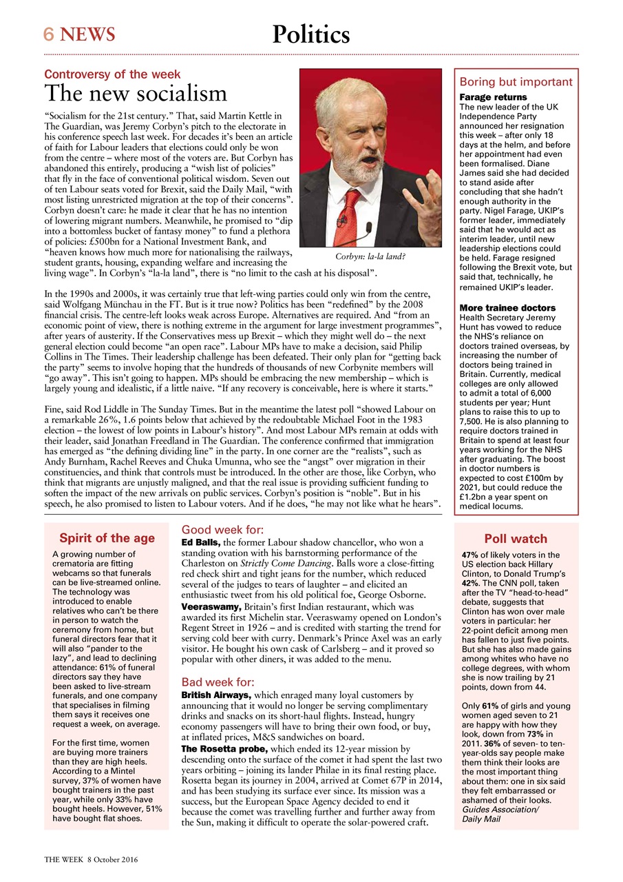 The Week Preview Pages