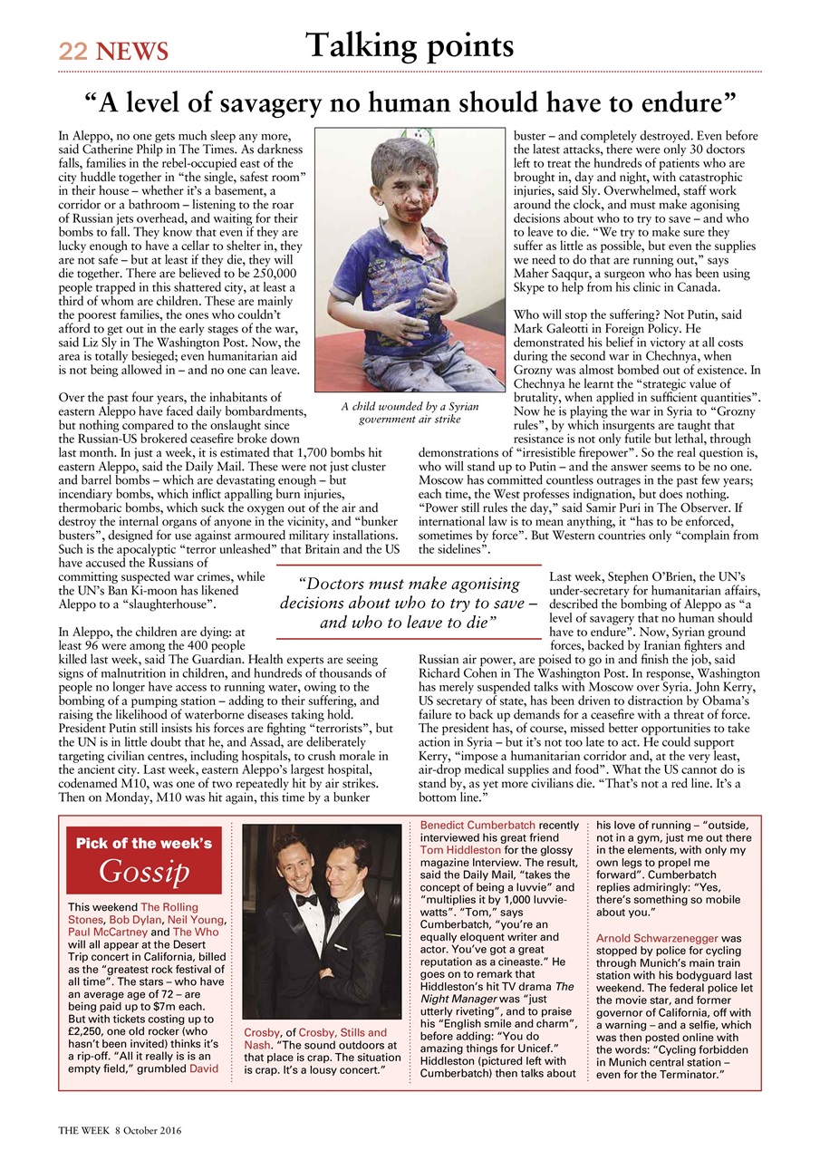 The Week Preview Pages