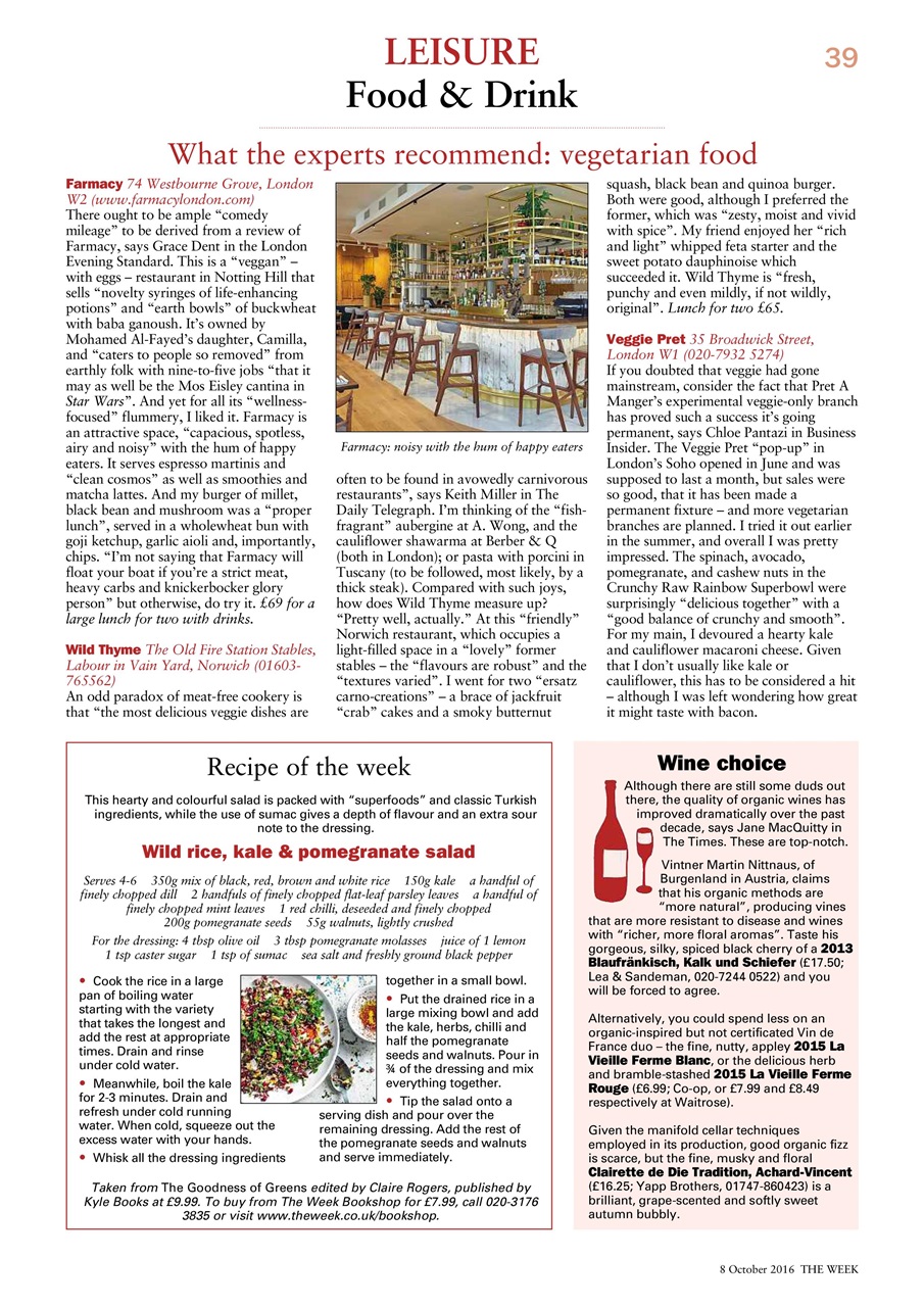 The Week Preview Pages