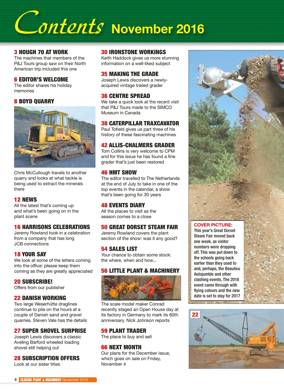 Classic Plant & Machinery Preview Pages