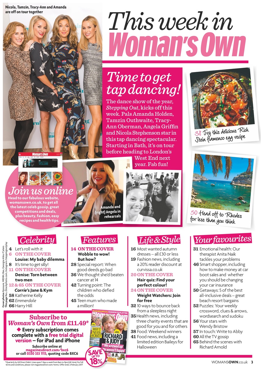 Woman's Own Preview Pages