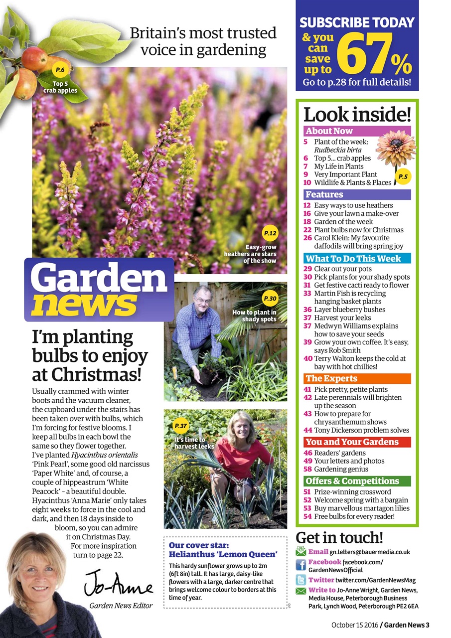Garden News Preview Pages