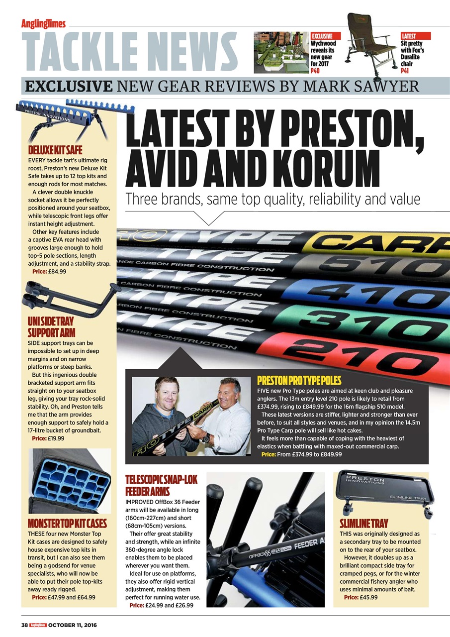 Angling Times Preview Pages