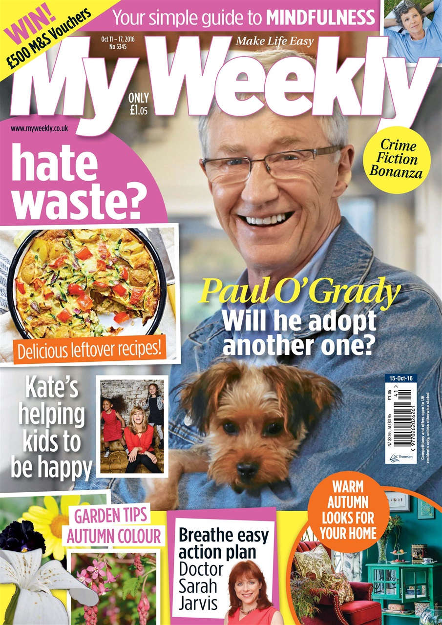 My Weekly Preview Pages