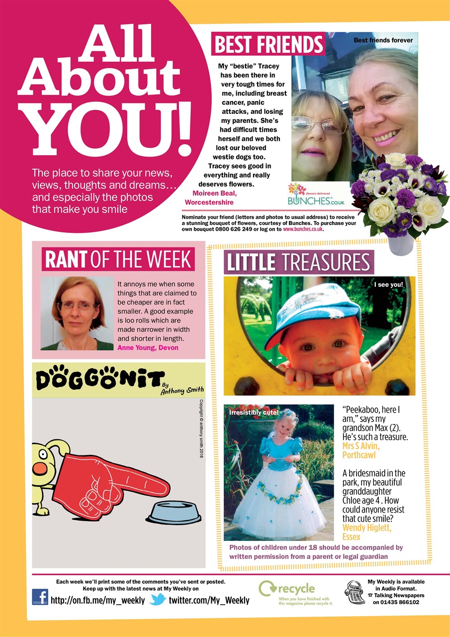 My Weekly Preview Pages